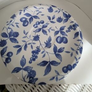 Vintage Century Stoneware Blueberry Hill 4-Saucers